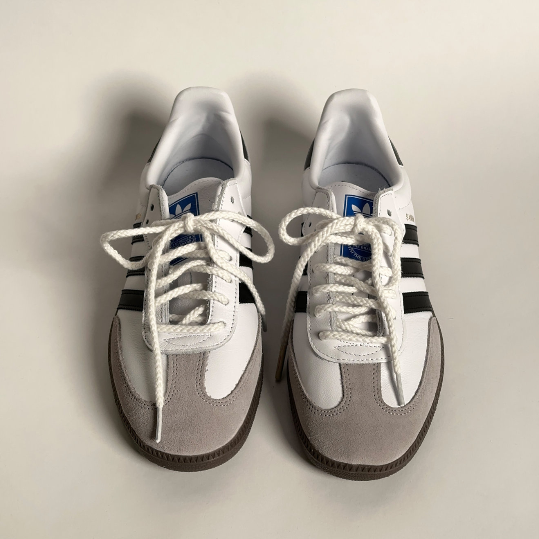 White Braided Rope Slim Sneaker Laces | Premium Slimcord Shoelaces by KNOTTY