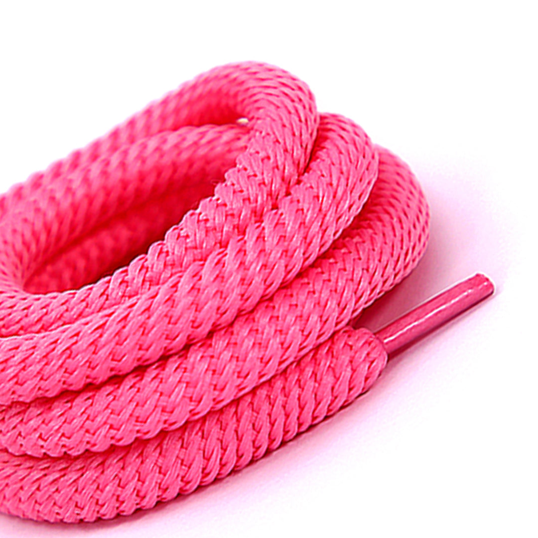 Pink Wired Rope Shoelaces | Premium Sneaker Laces – KNOTTY