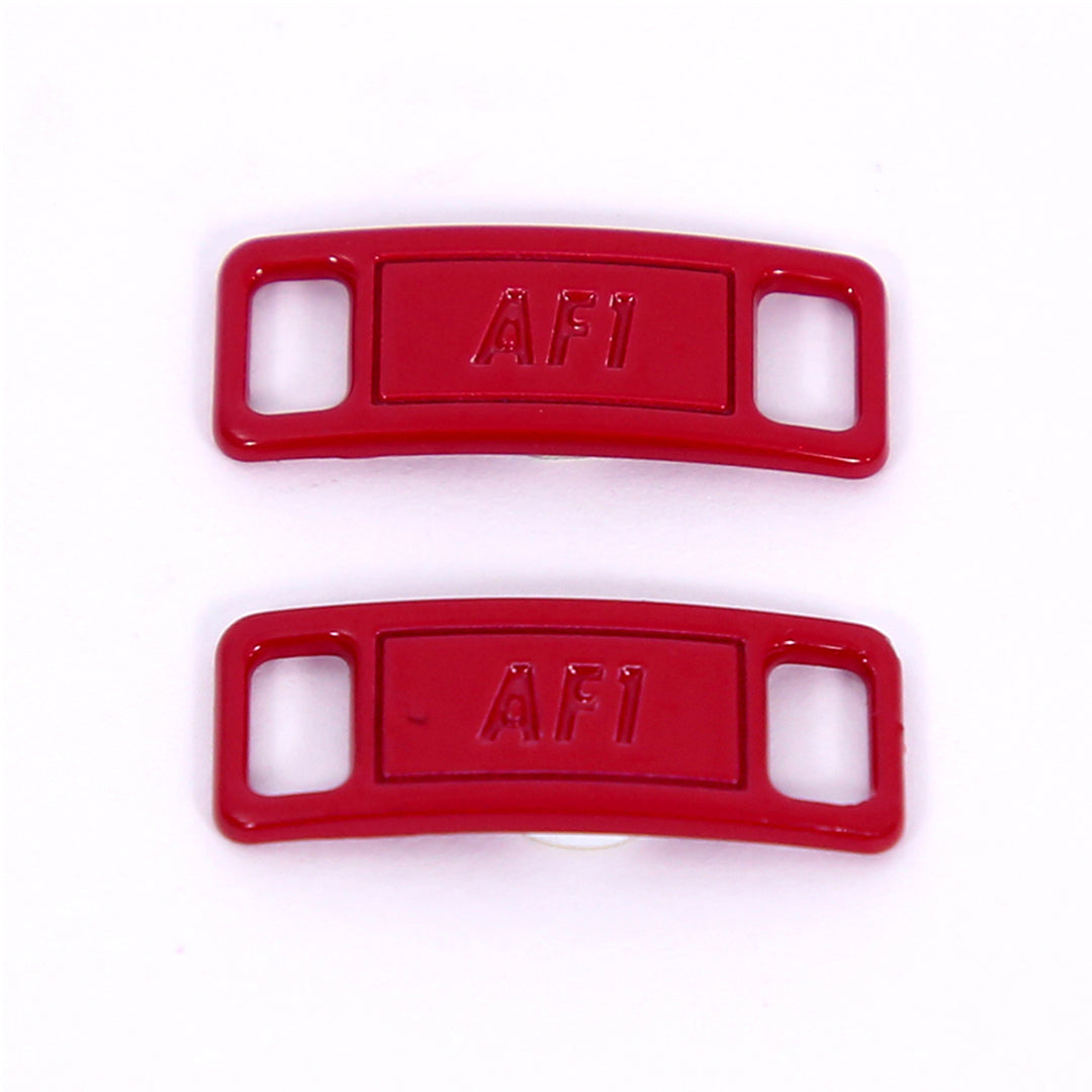 Premium Red Air Force 1 Dubrae Replacement ( Lace Tag)