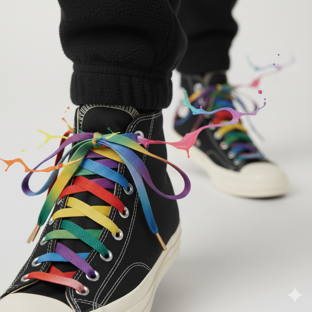 Top Trends in Shoelace Styles for 2025: From Flat to Reflective Laces By KNOTTY