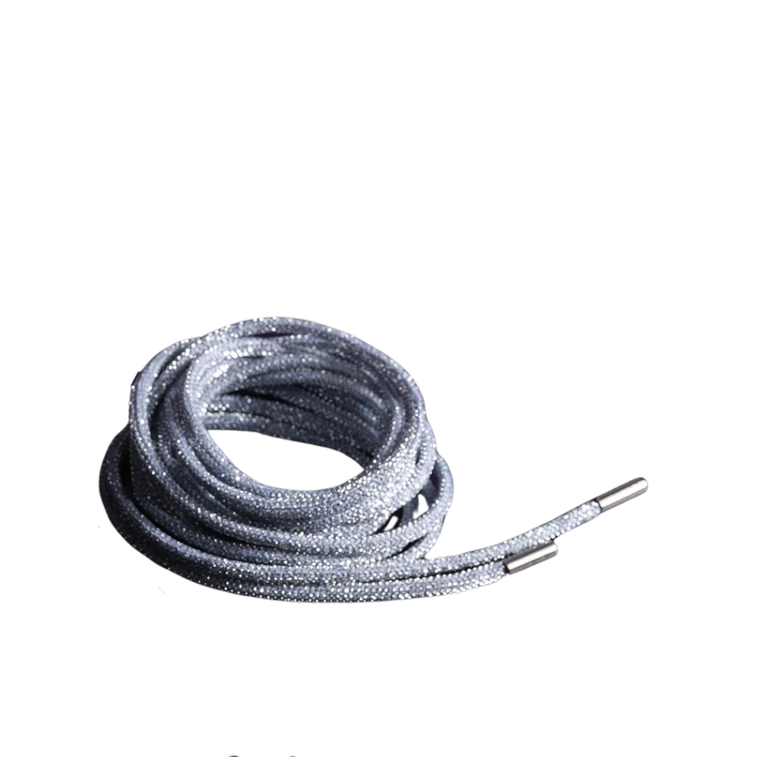Silver Rope Dreamsicle Shoelace
