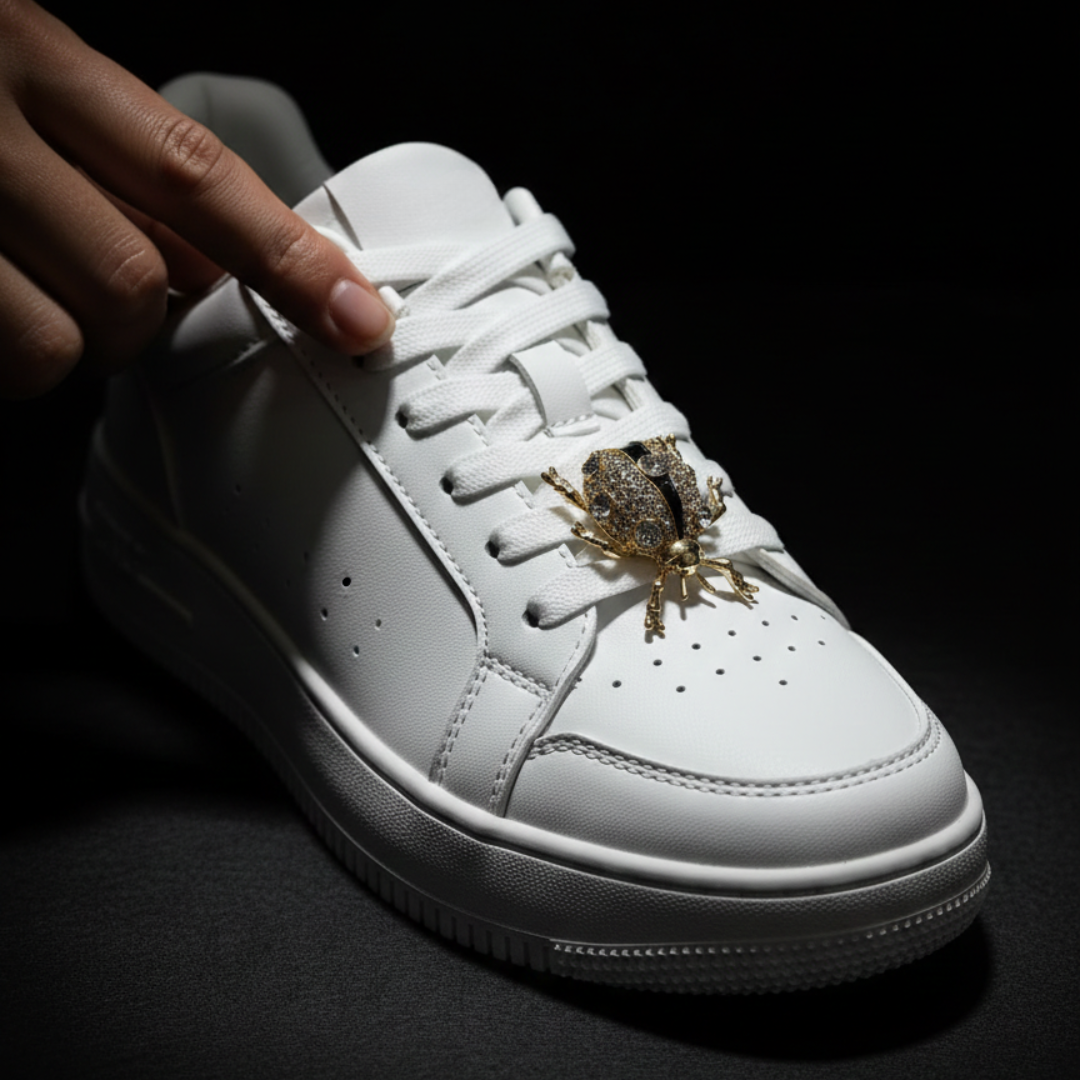 Ladybug Jewel Sneaker Charm | Premium Shoe Charm for Nike, Jordan & Adidas By KNOTTY