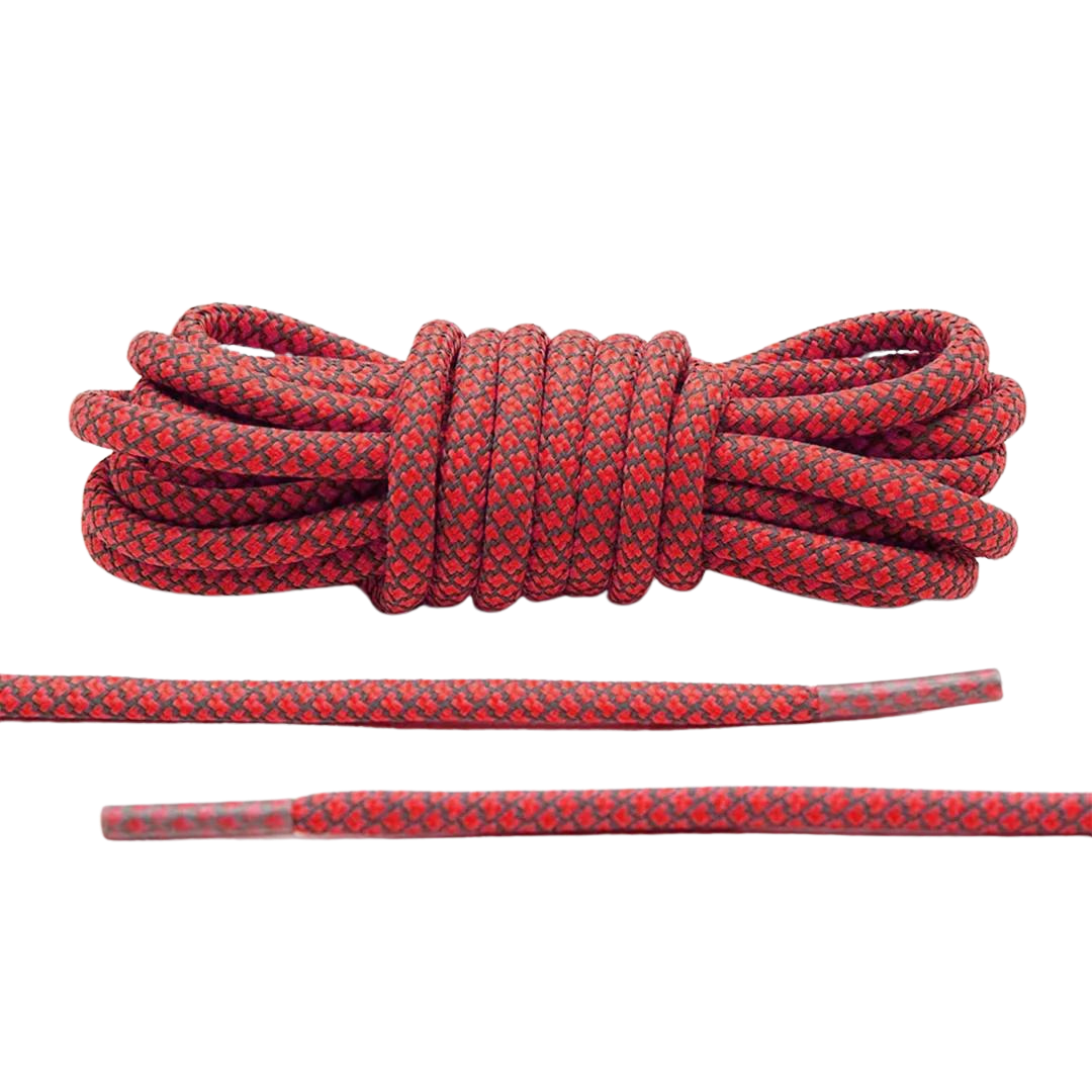 Crimson Reflective Shoelaces