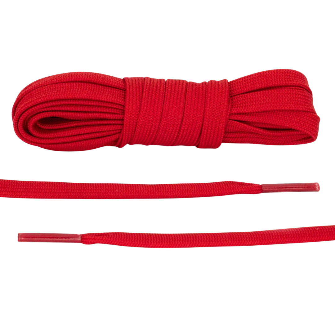 Red Ruby Flat Laces