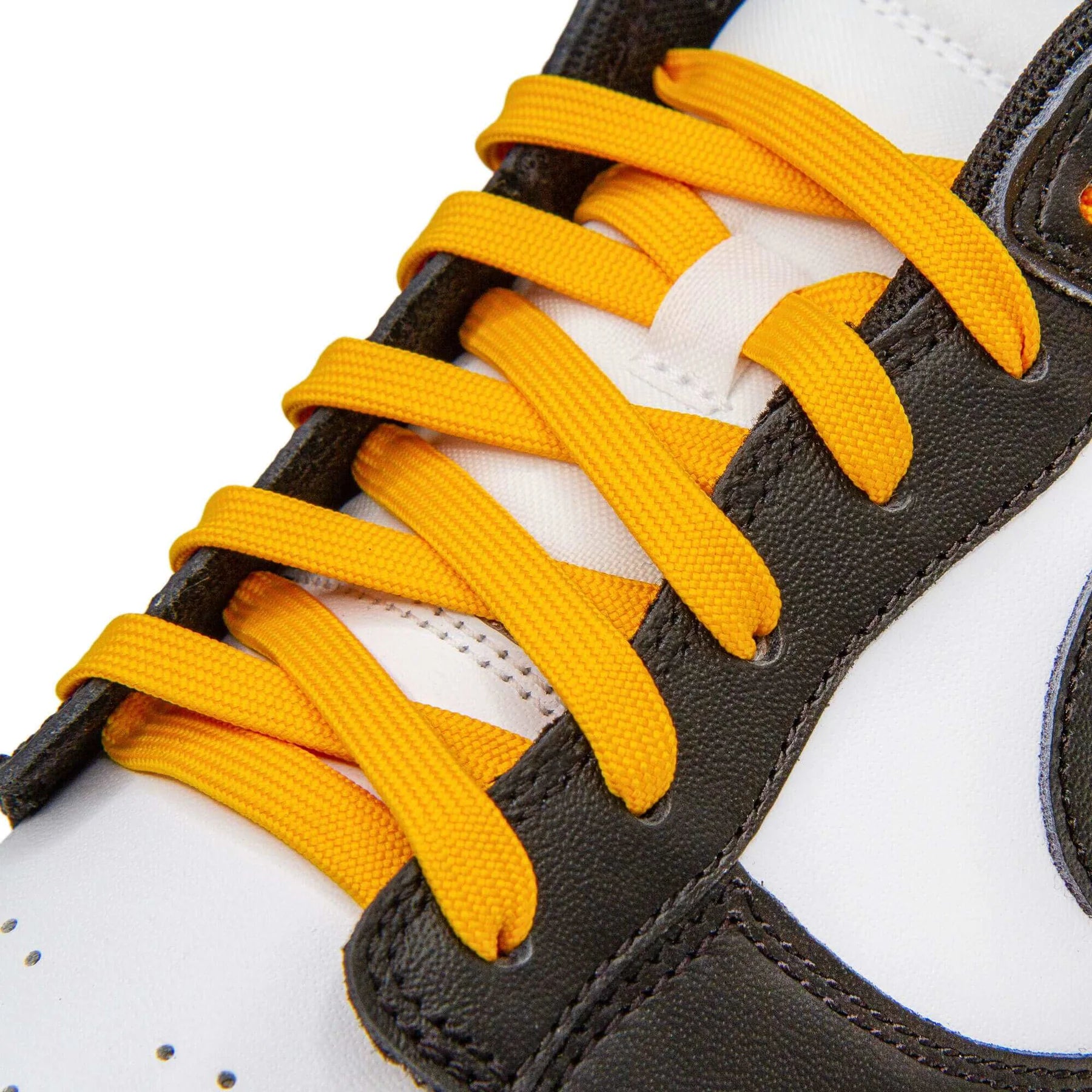 Bright Yellow Flat Laces