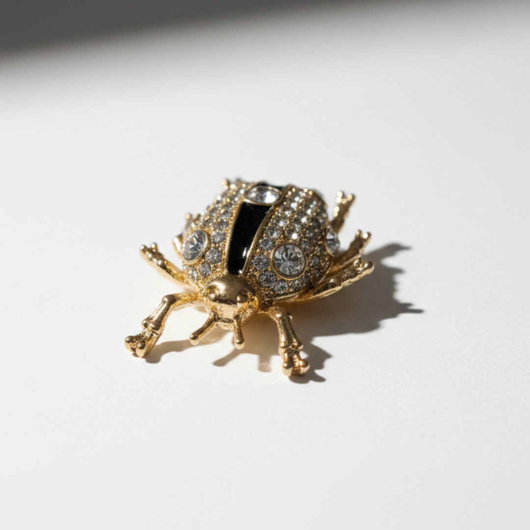 Ladybug Jewel Sneaker Charm | Premium Shoe Charm for Nike, Jordan & Adidas By KNOTTY