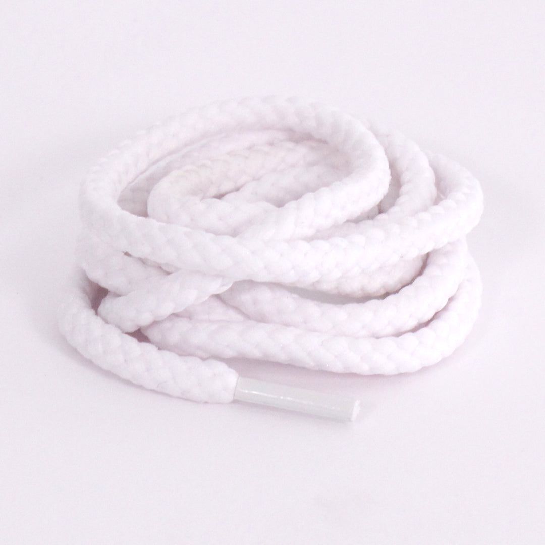 Braided White Rope Slimcords