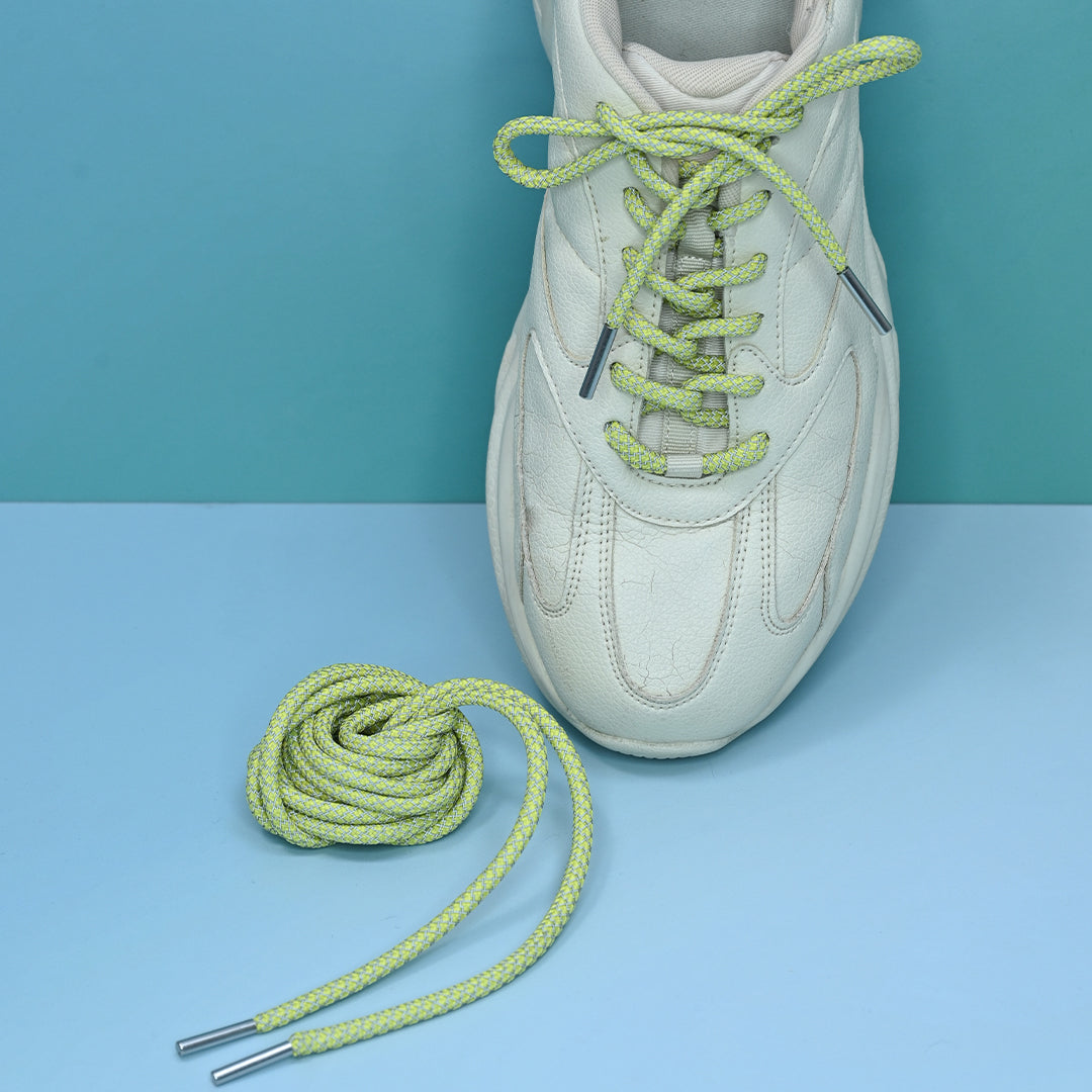 Banana Reflective Shoelaces