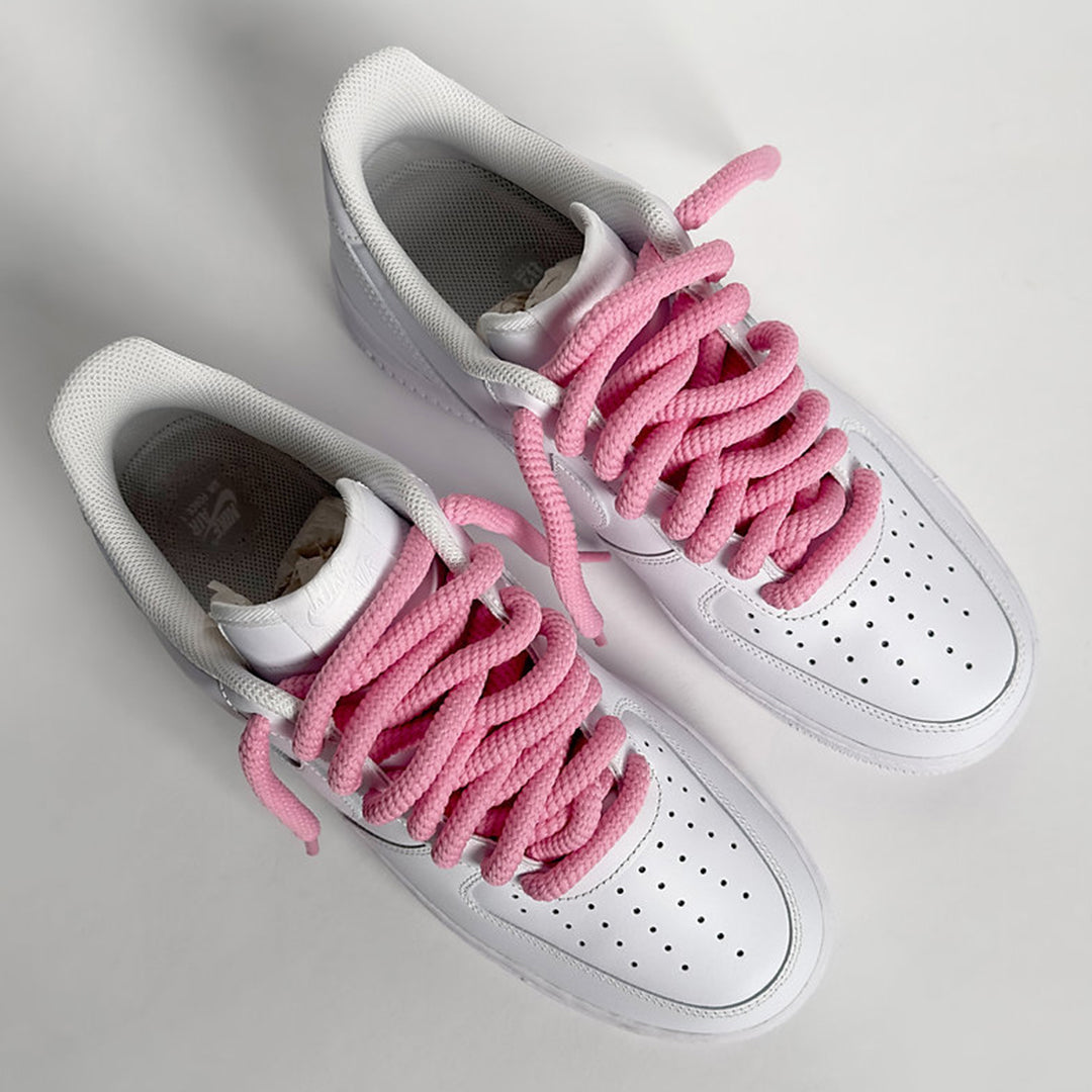 Wired Rope Pink Shoelaces