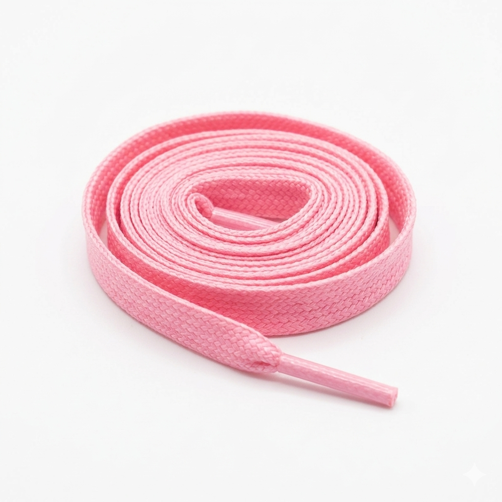 Glow in the Dark Shoelaces | Pink | Phosphorescent UV Laces for Sneakers by KNOTTY